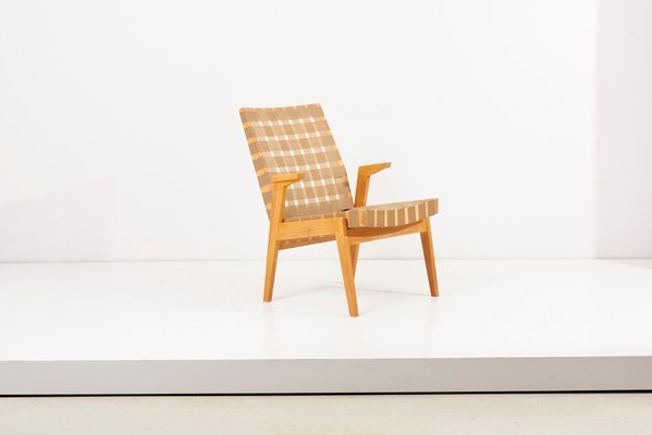 Lounge Chair in Dark Beige by Arden Riddle,1950s-SFD-994636