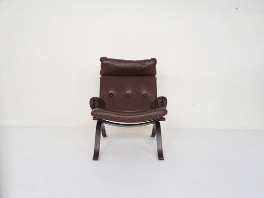 Lounge Chair in the Style of Ingmar Relling, Norway, 1970s-ZO-1295104