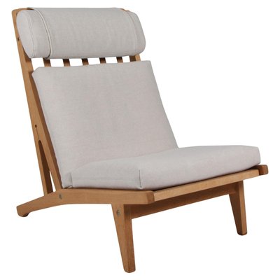 Lounge Chair Model Ge-375 attributed to Hans J. Wegner for Getama, 1960s, Set of 2-HJB-2042240