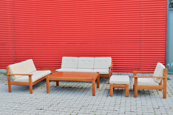 Lounge Chair & Ottoman from Knoll Antimott, 1960s, Set of 2-UF-735898