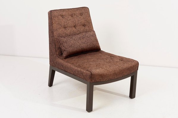 Lounge Chair with Ottoman by Edward Wormley for Dunbar, USA, 1960s, Set of 2-SFD-996161