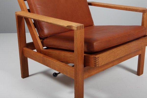 Lounge Chair with Ottoman by Henry Schubell for Madsen & Schubell, 1960s, Set of 2-HJB-1422314