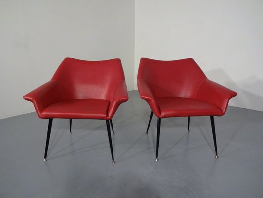 Lounge Chairs, 1960s, Set of 4-RDW-604821