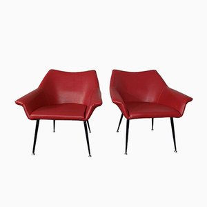 Lounge Chairs, 1960s, Set of 4-RDW-604821