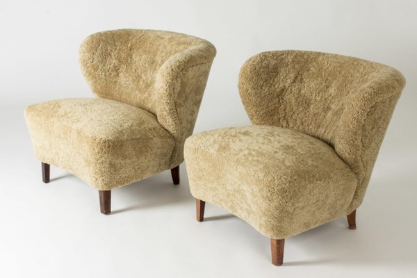 Lounge Chairs by Gösta Jonsson, 1940s, Set of 2-NL-1384991