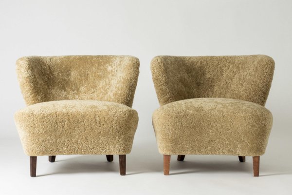 Lounge Chairs by Gösta Jonsson, 1940s, Set of 2-NL-1384991