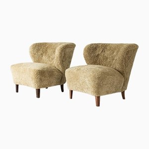 Lounge Chairs by Gösta Jonsson, 1940s, Set of 2-NL-1384991