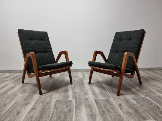 Lounge Chairs by Jan Vanek, Set of 2-QJA-1305251