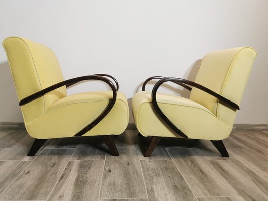 Lounge Chairs by Jindrich Halabala, 1940s, Set of 2-QJA-1731769