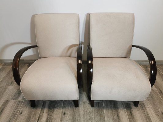 Lounge Chairs by Jindrich Halabala, 1940s, Set of 2-QJA-1731770