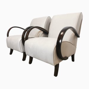 Lounge Chairs by Jindrich Halabala, 1940s, Set of 2-QJA-1731770