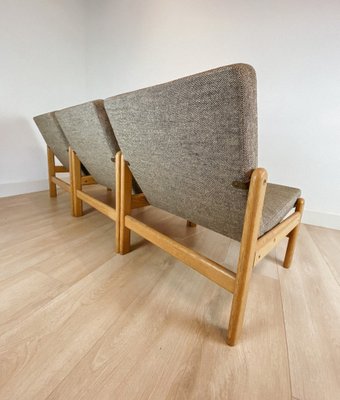 Lounge Chairs by Jørgen Baekmark for FDB, 1960s, Set of 3-ORQ-1408032