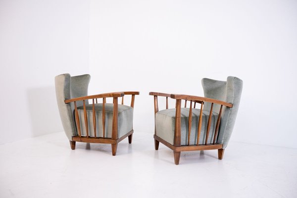 Lounge Chairs by Maurizio Tempestini, 1950s, Set of 2-RCE-841237