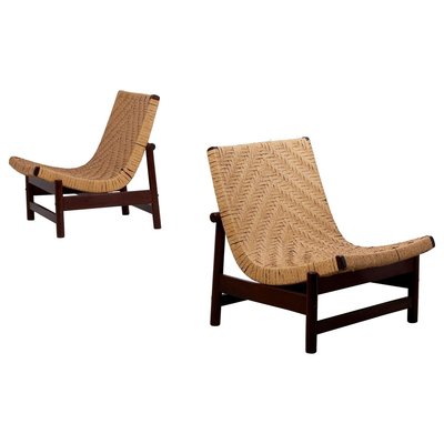 Lounge Chairs by Ross Littell for ICF Milano, 1968, Set of 6-SFD-728501