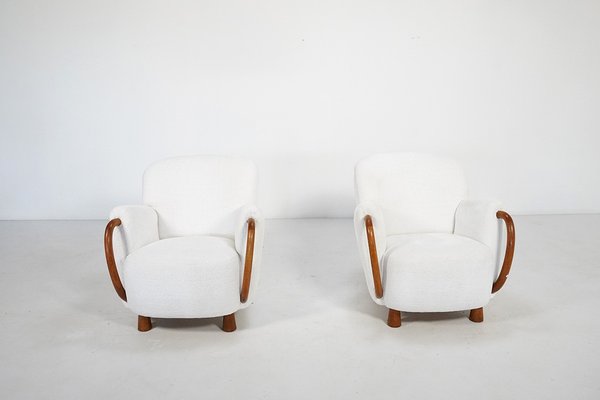 Lounge Chairs by Viggo Boesen for Slagelse Møbelværk, 1930s, Set of 2-TEA-1643596