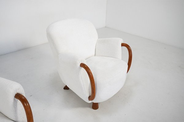 Lounge Chairs by Viggo Boesen for Slagelse Møbelværk, 1930s, Set of 2-TEA-1643596