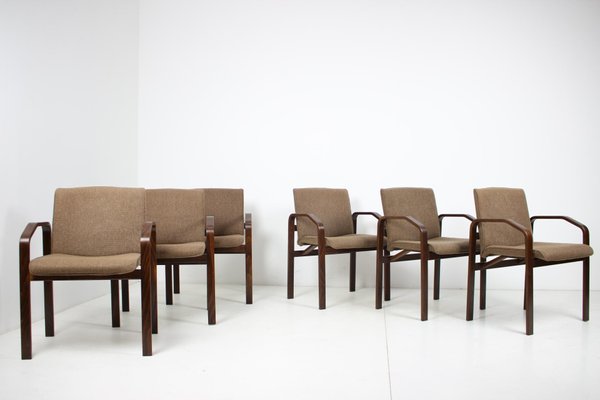 Lounge Chairs from Národní Podnik Holešov, 1993, Set of 6-TZ-975085