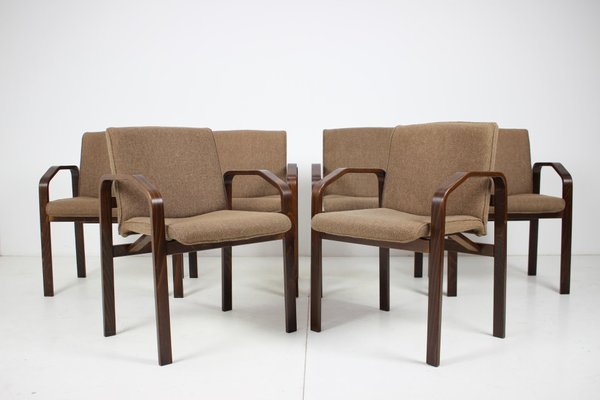 Lounge Chairs from Národní Podnik Holešov, 1993, Set of 6-TZ-975085