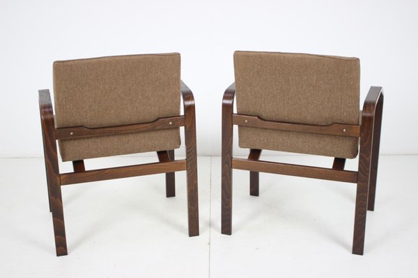 Lounge Chairs from Národní Podnik Holešov, 1993, Set of 6-TZ-975085