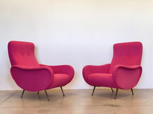 Lounge Chairs in the style of Marco Zanuso 1950s, Set of 2-NPC-1811956