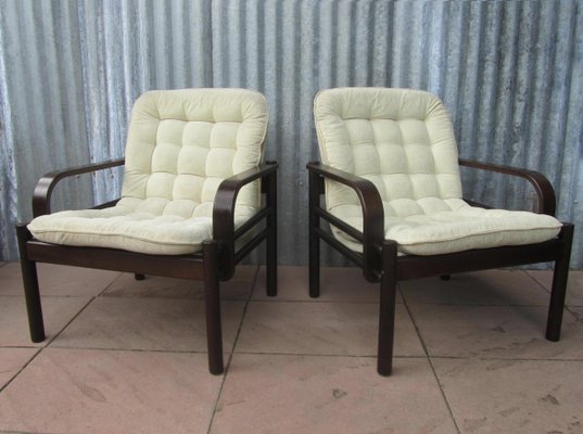 Lounge Easy Chairs by Bror Boije for Dux Miljo Expo, Sweden, 1980s, Set of 4-EA-1257602