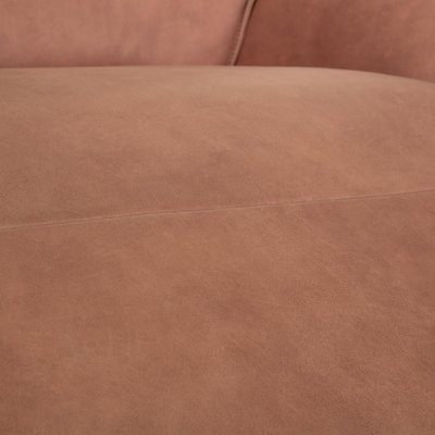 Lounger 4905 Leather Two-Seater Sofa in Pink Rose from Himolla-RQW-1794977