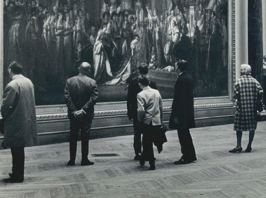 Louvre, 1950s, Black and White Photograph-DYV-1219792