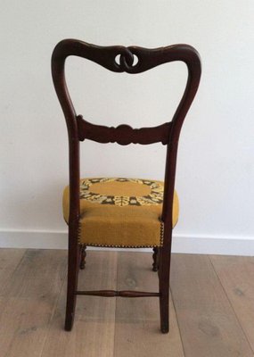 Low Mahogany Side Chairs, 19th-Century, Set of 2-BA-1365682