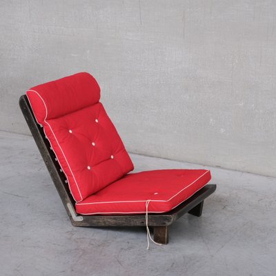 Low Mid-Century French Alpine Lounge Chair-JRP-1235606