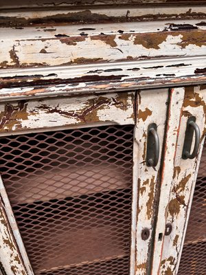 Low Patinated Sideboard, 1960s-FQQ-2023539