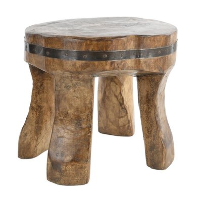 Low Stool in Wood-NQ-1780885