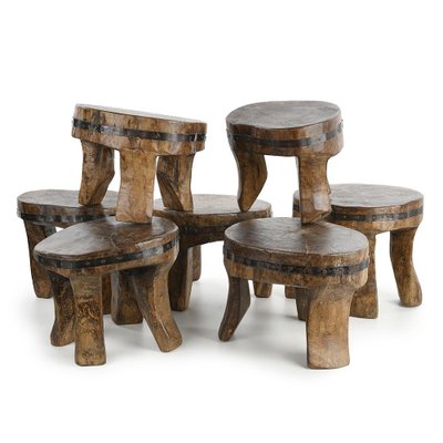 Low Stool in Wood-NQ-1780885