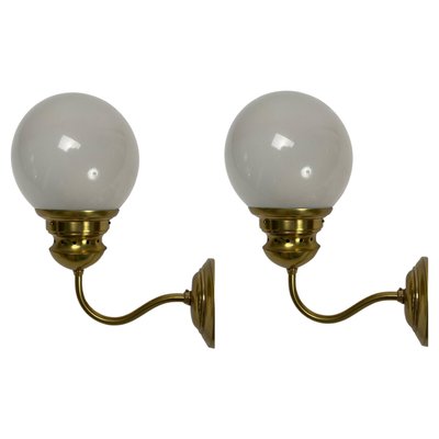 LP1 Wall Lamps from Azucena, 1950s, Set of 8-KKZ-1814291