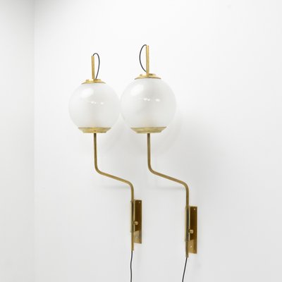 LP11 Wall Lights by Luigi Caccia Domini for Azucena, 1950s, Set of 2-TJQ-1394815