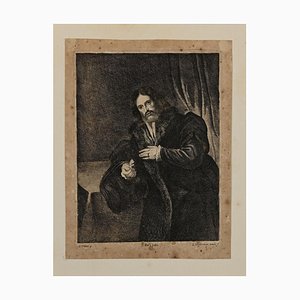 Lucas Vorsterman the Younger, Portrait, Etching, 19th-Century-ZCI-886082