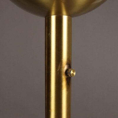 Luci P428 Floor Lamp in Brass & Glass by Pia Guidetti Crippa, Italy, 1970s-VMM-2042322