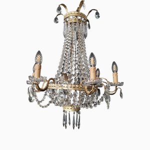 Lüstre a Corbeille Chandelier, 1890s-NWA-1730050