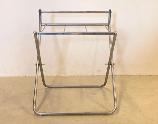 Luggage Racks in Steel, 1970s, Set of 2-NPC-971846