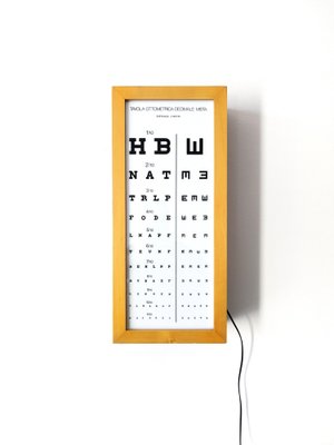 Luminous Optometric Table, 1970s-HCY-1791775