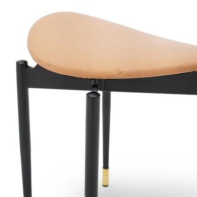 Lutrario Stool by Carlo Mollino for Doro Cuneo, 1950s-EZ-1811098