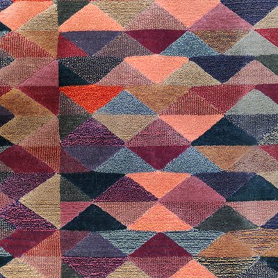 Luxor Rug in Wool by Missoni for T&J Vestor, Italy, 1980s-QGR-1790351