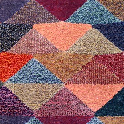 Luxor Rug in Wool by Missoni for T&J Vestor, Italy, 1980s-QGR-1790351