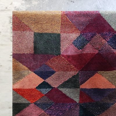 Luxor Rug in Wool by Missoni for T&J Vestor, Italy, 1980s-QGR-1790351