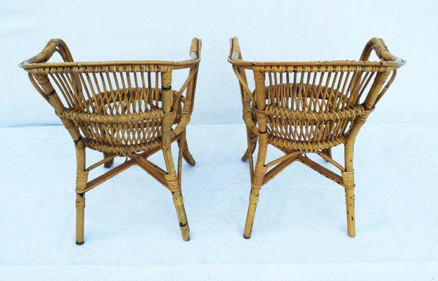 M753 Garden Armchairs from Gervasoni Udine, Italy, 1930s, Set of 2-WF-1438622