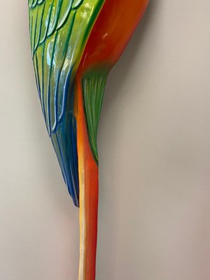 Macaws in Fiberglass & Epoxy, Italy, 1970s, Set of 2-NUC-1424810