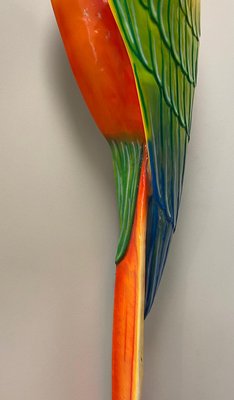 Macaws in Fiberglass & Epoxy, Italy, 1970s, Set of 2-NUC-1424810