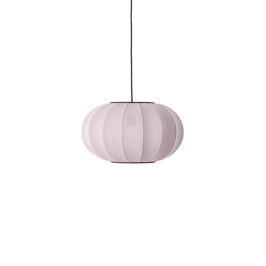 Knit-Wit Oval Pendant Lamp Light Ø45 by Made By Hand #Pink
