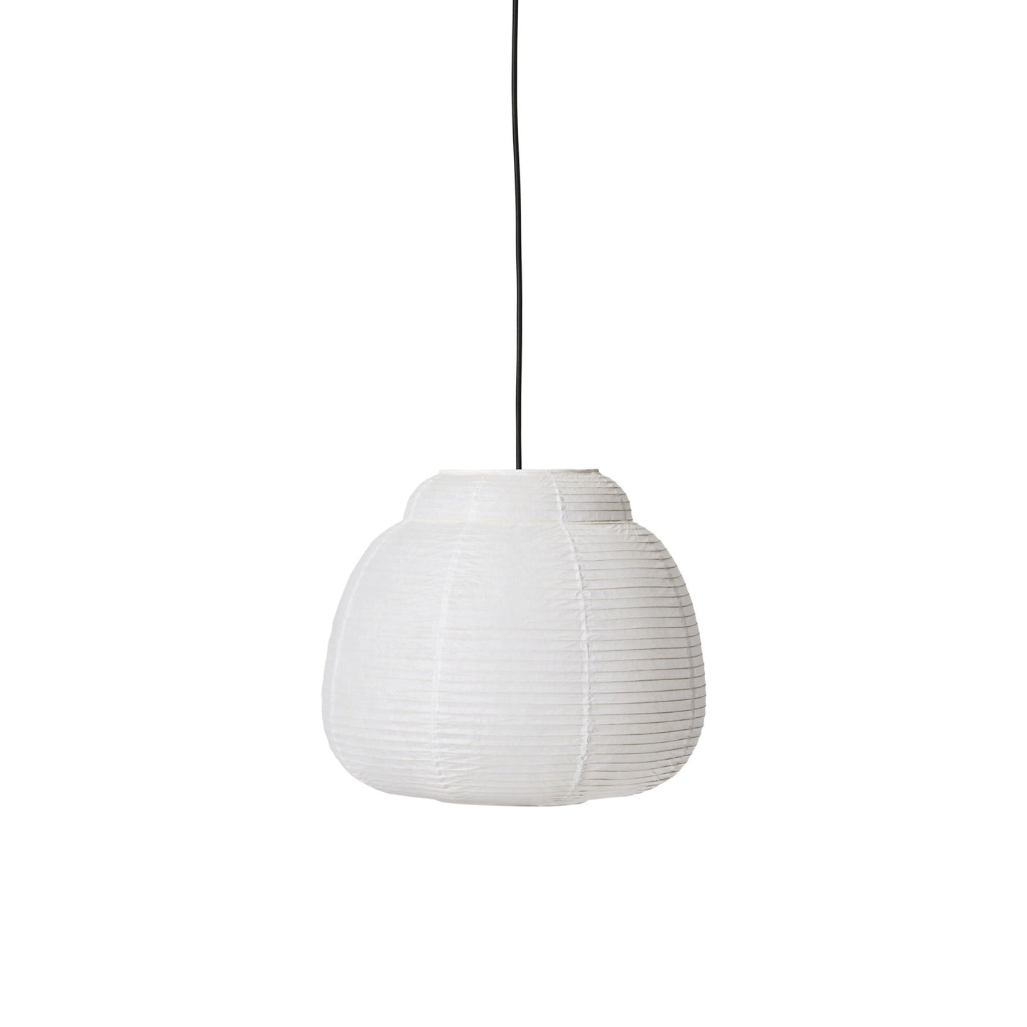 Papier Single Pendant Lamp Ø40 cm by Made By Hand #White