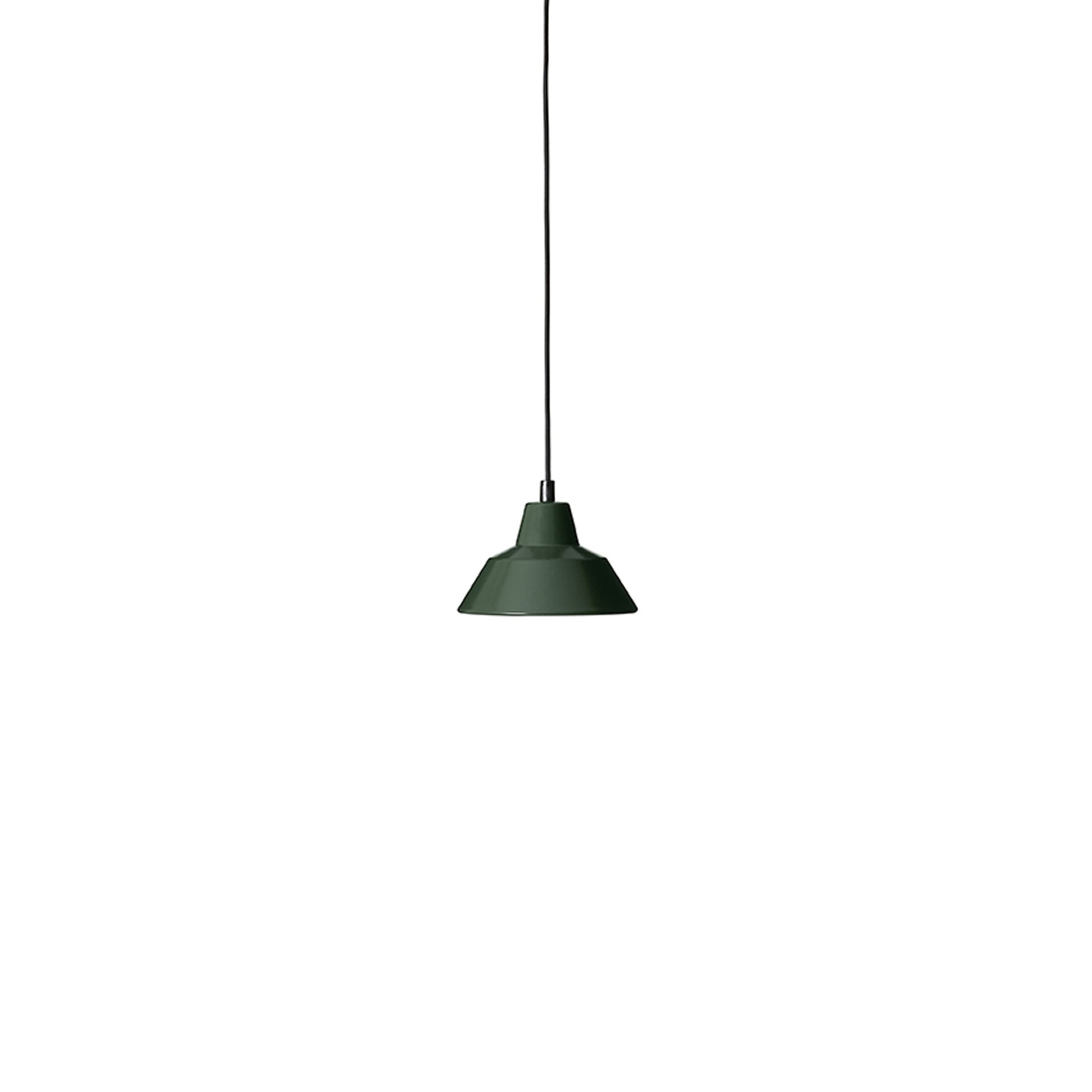 Workshop Lamp Pendant Lamp W1 by Made By Hand #Racing Green