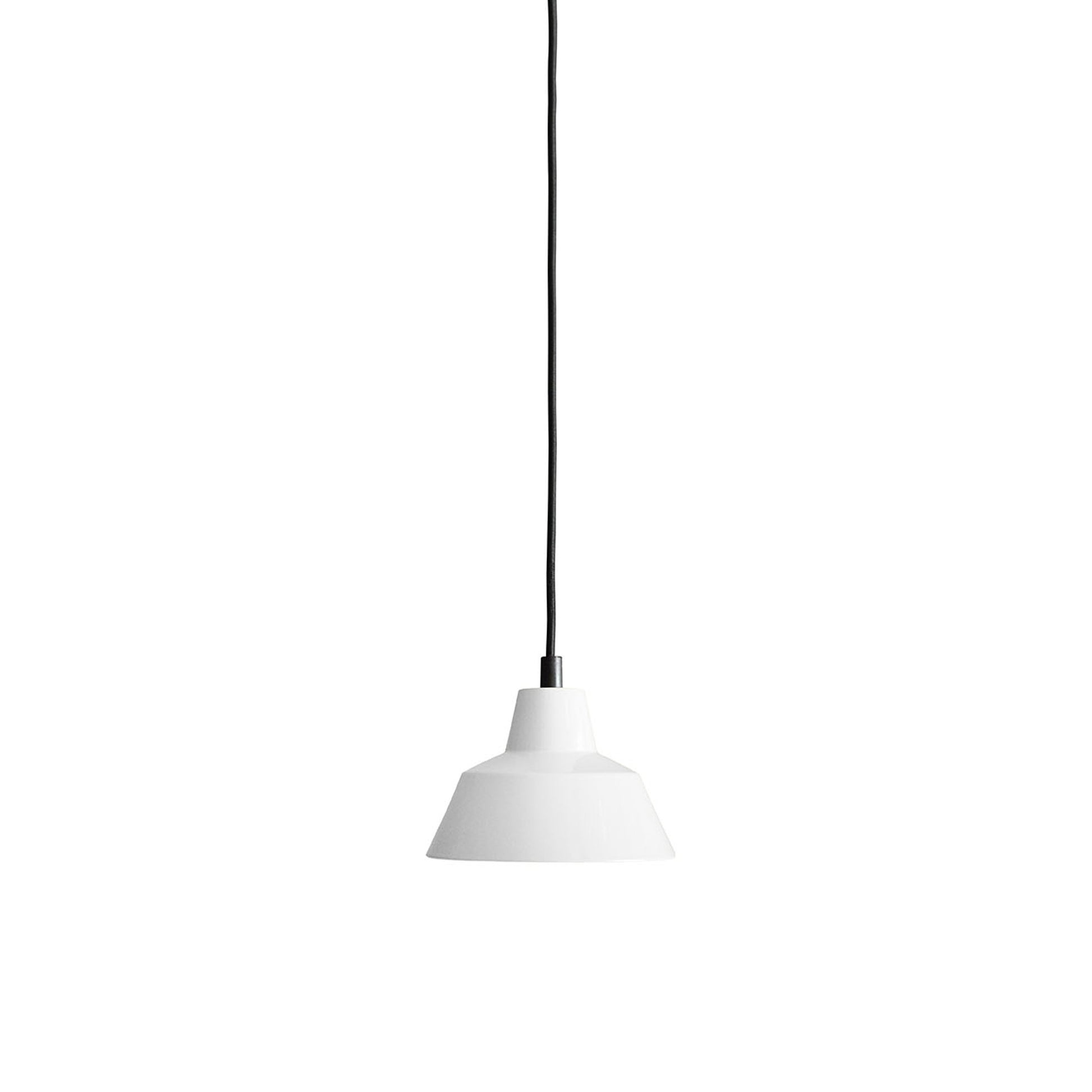 Workshop Lamp Pendant Lamp W1 by Made By Hand #Mat White